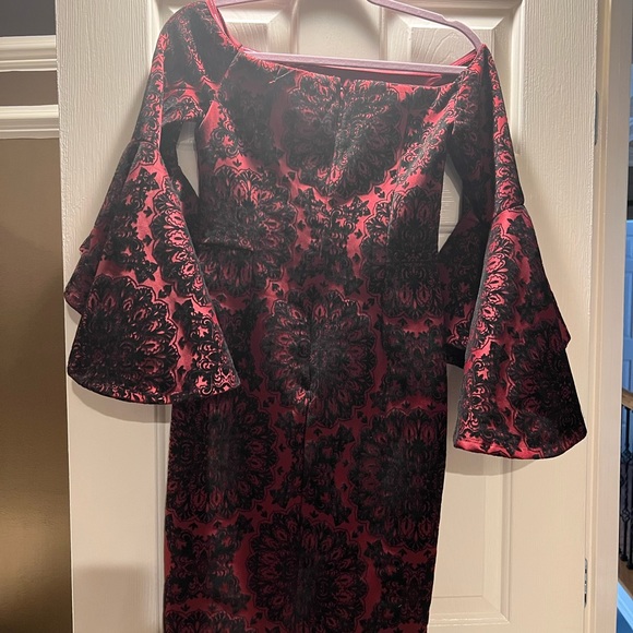 Red and Black Dress - Picture 2 of 3